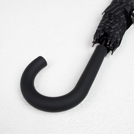 Umbrella - a semiautomatic “strip” cane, 8 spokes, r = 56, black color-3