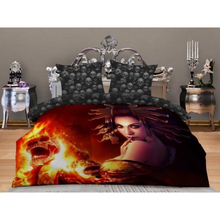 Bed linen 2 joint venture "Gothic", size 175x215 cm, 175x215 cm, 70x70 cm - 2 pcs