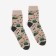 Men's socks, hacki beige/tanks, size 44-45