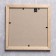 Photo frame pine С24 oak 18x18 cm (plastic screen)