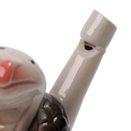 Ceramic whistle "Black Snake", 3.5 × 7.5 × 5.5 cm-5