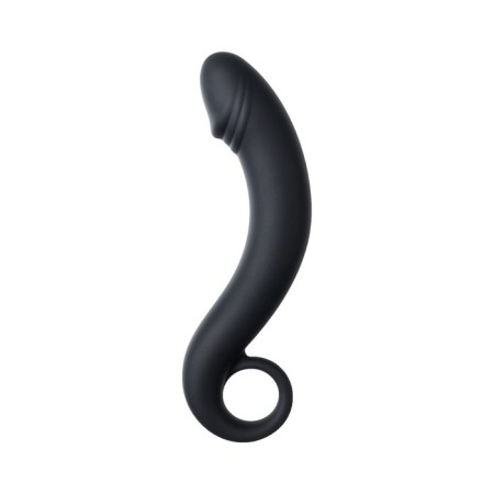 Anal stimulator Pleasure Dorado, waterproof, silicone, black, 18 cm, 3.5 cm-1