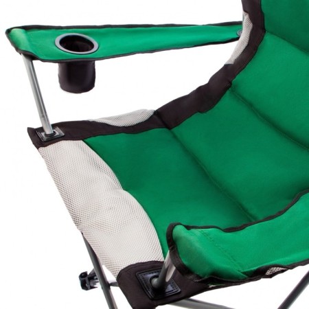 Folding chair with armrests and cup holder Palisad Camping, 60x60x110/92 cm-17