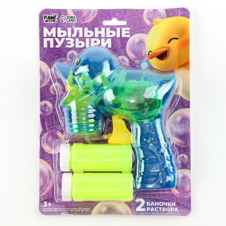 Lapal bubbles generator "Duck", transparent, mix-7