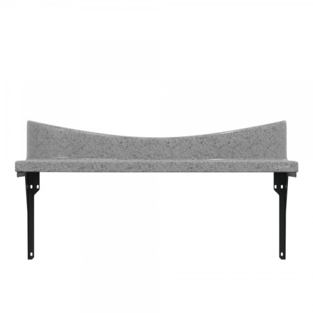 Furniture Santa “Vega 70” 900143, cast marble, volcanic-gray color-2
