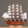 Ship with white sails "Eastern Star", 48x11x45cm