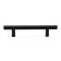 Hand -on Tundra Rail, Stainless. steel, d = 12 mm, m/o 96 mm, black color, packaging 500