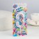 Candle in the “White Marble” cake, the number “3”, giant, 9 cm
