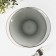 Desser plate Basilico. Lava Grey, D = 17 cm, gray color