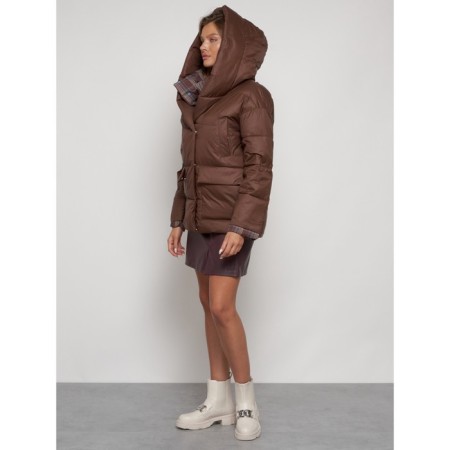 Winter jacket, size 50, brown color-5