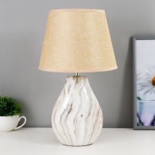Table lamp 32154/1 E14 40W Beige 22x22x38 cm Risalux