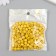 Beads for creativity tree "Yellow" d = 0.8 cm set 20 grams