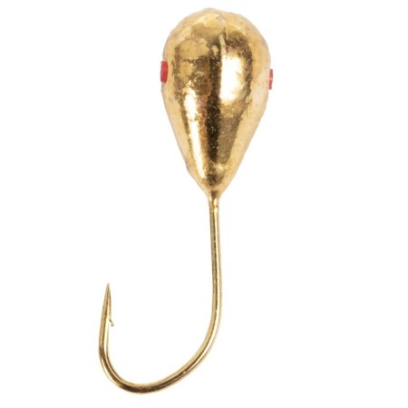 Mormyshka tungsten "drop" with a hole and a Cambrick, weight 0.83 g, 040/g