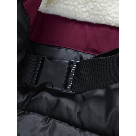 Winter park for a boy, height 140 cm, burgundy color-4