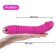 A realistic vibrator, with stimulation of a point G, 22 x3.8 x3.1 cm, pink
