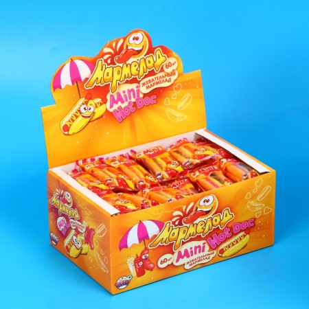 Chewing marmalade "Mini Hotdog", 10 g