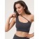 Female top on one shoulder Mirey Top One Shoulder, size 46-48, color graphite