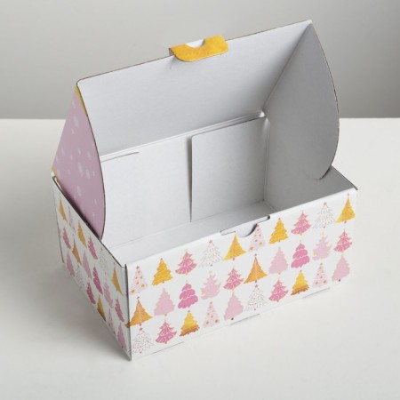 The folding box “Let winter brings joy”, 22 x 15 x 10 cm, New Year-3
