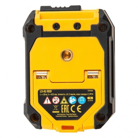 Laser level Denzel LX 02 Red, 20 m, 635 Hm, thread 1/4 "-6