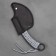 Tactical hatchet 29cm, braid in the braid