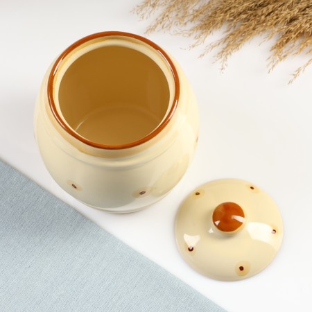 Bogok "Pskov" small 1.25l / 18.5x14cm, caramel-3