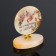Souvenir on the stand "For happiness and love!", Selenite