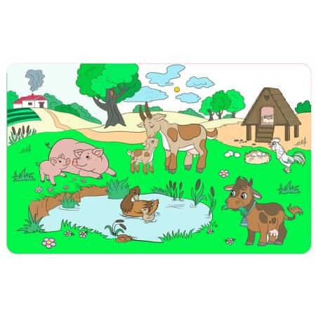 Morch painting reusable "Farm"