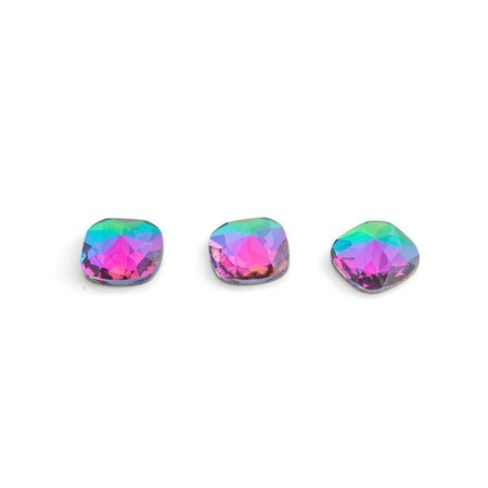 Rhinestones for nail design “Soft square”, chameleon, 10 pcs