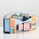 Organizer for office items "School of amenities", eternal calendar, color, blue