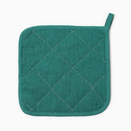 Set of kitchen shade "Kurochka": mittens 20x28 cm, severity 17x17 cm, 35% cotton, 65% p/e-4