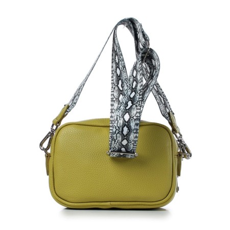 Youth bag, artificial leather, cm, lime-2