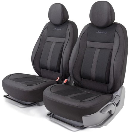 Half-offs on the front seats Cushion Comfort, Material Material Contracts CUS-0405, Black, 4 objects 74140
