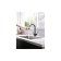 LEMARK COMFORT LM3075BL kitchen mixer, single -leaf, drinking output, black