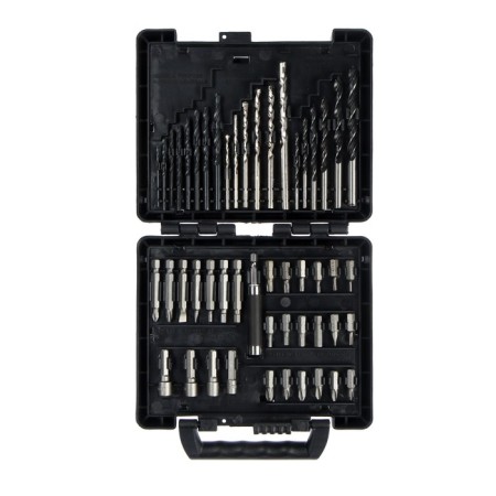 Set universal tundra, wood drill, concrete and metal, bits, 50 pcs.-1