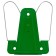 Book stand "Istanm", metal, green