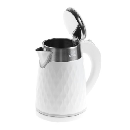 Electric kettle Homestar HS-1021, plastic, flair, 1.7 l, 1500 watts, white-15