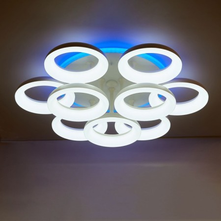Lamp Citilux “Parker Smart” CL225A190E 79x79x20 cm, 9x15.5W, LED, white color-3