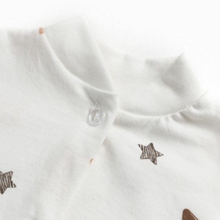 Nursery blouse, milk/star, height 62 cm-1