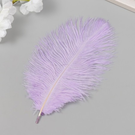 Decorative ostrich "Lilac" h = 15-20 cm