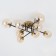 Ceiling chandelier Citilux "Pamela" CL144185, 8x40W, E14, colorful color