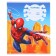 Notebook in a cage 12 sheets, 5 types of mix, cover coated cardboard, spider-man