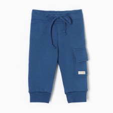 Штанишки с накладным карманом Крошка Я Blueberry  р. 74-80, синий