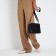Bag Cross-Bodi with a zipper, black color