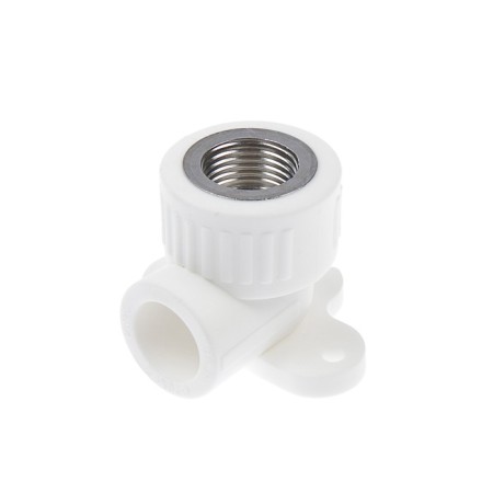 OTMO square, polypropylene, 20 mm x 1/2 ", internal thread, with fasteners