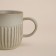 A set of mugs of ceramic SL Home "Monty", 400 ml, brown color