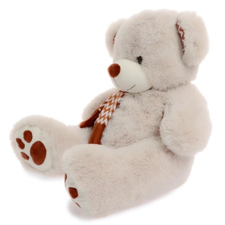 Soft toy "Bear Max", Latte color, 70 cm-1