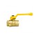 Balloon tap STI gas, 1/2 ", internal/internal, lever, for gas