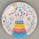Paper plates, 6 pcs.