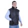 The vest is insulated, p. 52-54, black color