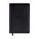 Dated diary 2024, A5, 168 sheets in the ruler, the leatherette "Nebraska", gold cut, black